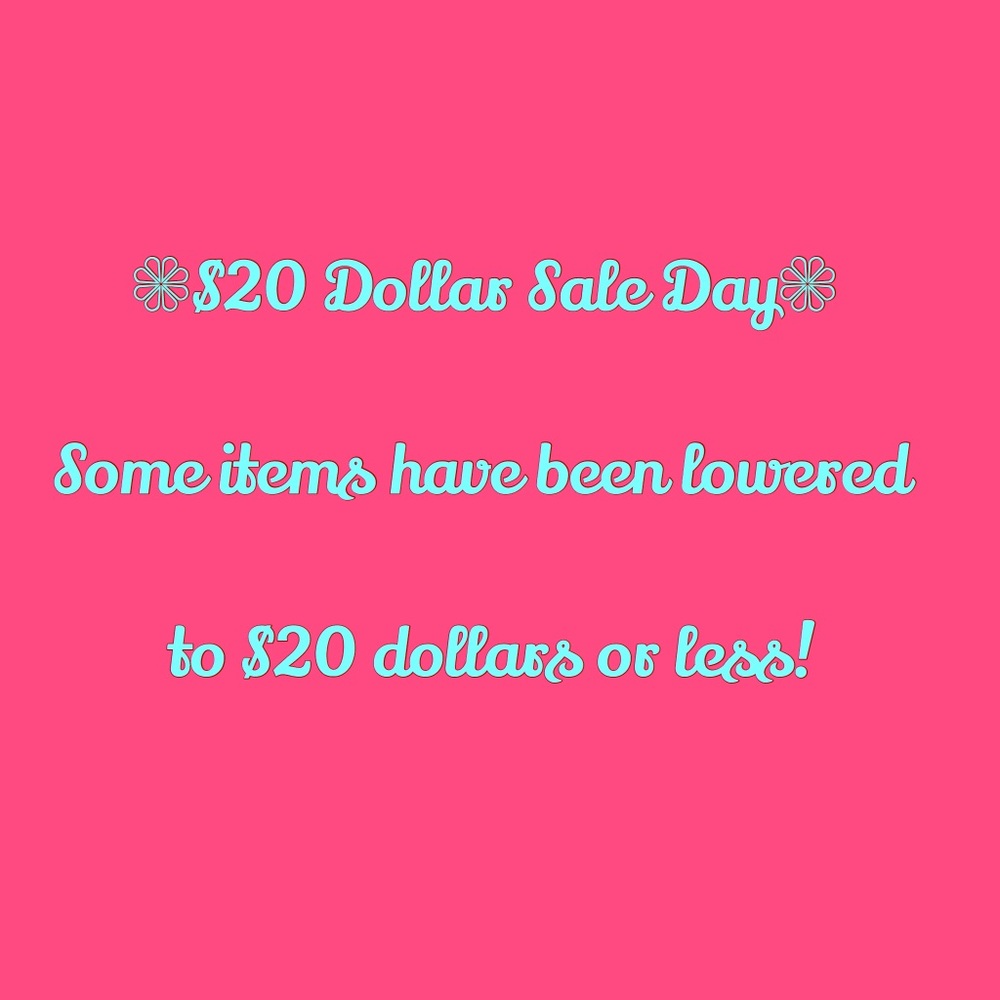 Some Items Have Been Lowered To $20 Or Less! - image 1